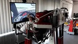 Driving Porsche GT3 in 301 simulator