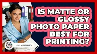 Is Matte Or Glossy Photo Paper Best For Printing?