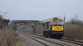 GBRf 69005 Approaches Westbury 23/03/25
