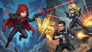 The Hood VS Hazard Shift 27 Punisher & 44 Yelena Belova - Marvel Contest of Champions