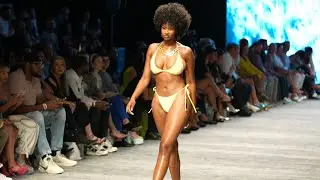 Shawn Jewel Owned the Runway 😮&zwj;🔥 | Slow Motion Walk | Miami Swim Week 4K