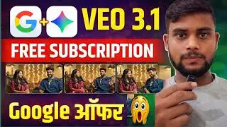 FREE SUBSCRIPTION 😱 | Google VEO 3.1 Free Kaise Milega? | Google New Offer