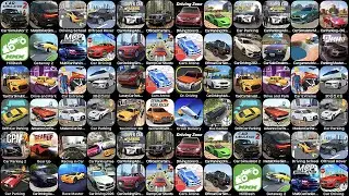 Car Simulator 2, Car Parking, Car Parking Multiplayer 2, Luxury Parking, Taxi Car Simulator, Gear Up
