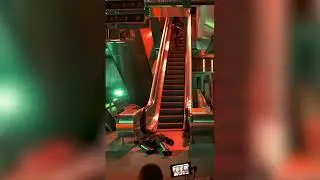 John Wick 4 Escalator Stunt