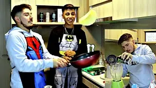 PANQUEQUES A LA MONSTER CON NICKO OG 😆| EL DIVINO BAJÓN 🍴🔥