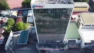 PHILCOM OFFICE BUILDING - BIRDS EYE VIEW