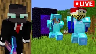 I Survived Minecraft's Deadliest Hunger Games.. LIVE!