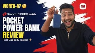 Xiaomi Pocket Power 😲 Ivan evlo periya Power Bank theriyuma? 🤯Review! #mipowerbank #powerbank #viral