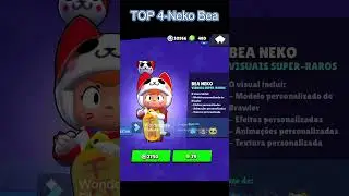 TOP 5 best Super-Rare skins (My opinion) #brawlstarstroop