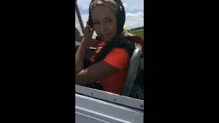 How to Fly A Stunt Plane | Natalie Bomke