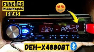 PIONEER DEH-X4880BT - APARELHO COMPLETO E COM MUITAS FUNÇÕES [CONFIRA]