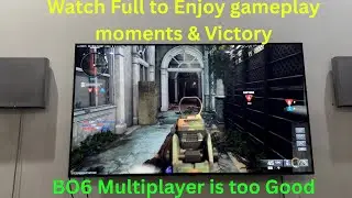Black Ops 6 | Home Theatre Experience | PS5 | LGCX | Sony Quad Speakers 