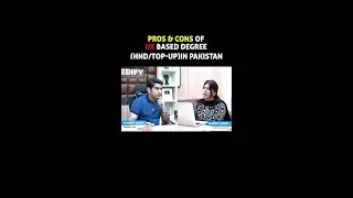 Pros & Cons of HND & Top Up Degree!