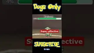 Dog Only Team in Pokemon Showdown #shorts