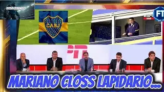 Mariano Closs criticó con dureza al plantel de Boca