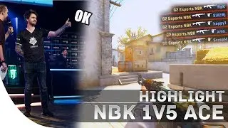 [CS:GO] NBK 1v5 ACE CLUTCH against EnVyUs