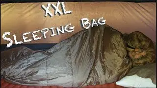 AFFORDABLE Super Sized XXL High Quality Sleeping Bag!