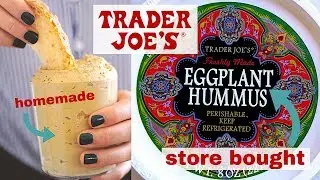 Trader Joe's EGGPLANT HUMMUS Copycat Recipe
