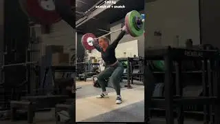 Eyglo Fanndal 100 kg/220 lbs Snatch complex #weightlifting #fitness