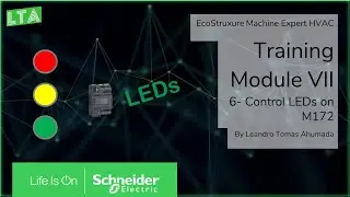 Обучение EcoStruxure Machine Expert HVAC &mdash; светодиоды управления M7.6 на M172