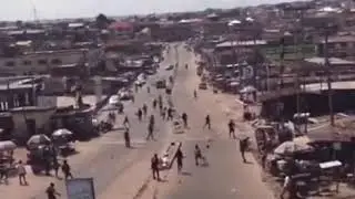 #ENDSARS - hoodlums attack protesters in Kwara State
