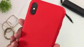 Melkco iPhone X Best Selling Case - Aqua Silicone, Hybrid Back Soft Touch Feeling Ever!
