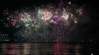 Fireworks Display At Busan Fireworks Festival 2024 At Gwangalli Beach 