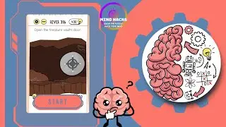 Brain Test: Open the treasure vault's door. | Level 316