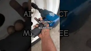 1&rdquo; Air Impact Vs Milwaukee. #tools #impact #milwaukee #wrench