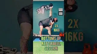 Can You Do This Advanced Double Kettlebell Workout ? Bottoms Up Kettlebell