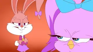 Watch Tiny Toons Looniversity-babs and sweetie fight