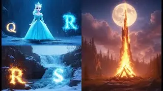 Q to T Fairy Tale Alphabet Song | Pixar Style Singalong for Kids