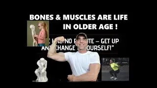 STRONG BONES & MUSCLES NOT JUST FOR YOUNG PEOPLE :MAINTAINING ADAPTATIONS AS YOU AGE #health #gym