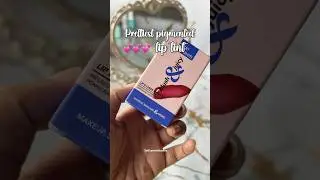 Prettiest pigmented lip tint blue heaven lip & cheek tint 😍💕