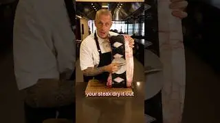 Do you use a weight or protein press on your steak when cooking?