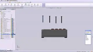 Solidworks Tutorials, Inserting Screws