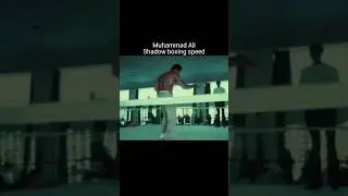 Muhammad Ali shadow boxing speed