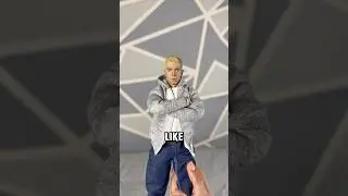 WORLD&rsquo;S FIRST SLIM SHADY EMINEM CUSTOM 😭 #eminem #hottoys #slimshady #actionfigures #custom