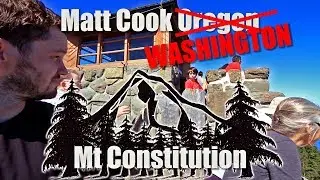Mount Constitution: Hiking up to the tower, Washington