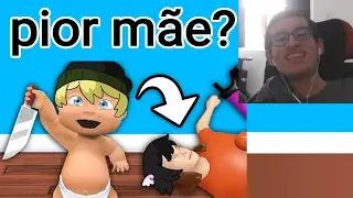 REACT o NEN&Eacute;M malditou voltou e ningu&eacute;m consegue PARALO - Ycro