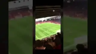 Norf FC lad gives bunch of loud kids a bollocking at the footy match