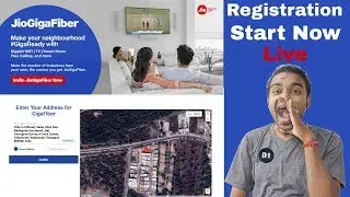 How to Register Jio Giga Fiber BroadBand - Live Registration in Jio.com & My Jio App - जल्दी करो !!