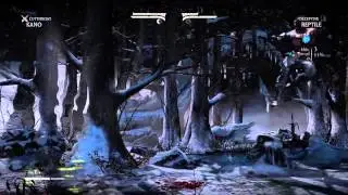 Mortal Kombat X Kano vs Reptile