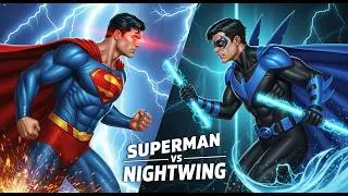 Superman Vs NightWing