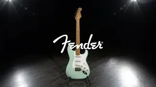 Fender Classic Series '50s Stratocaster, MN, Surf Green | Gear4music demo
