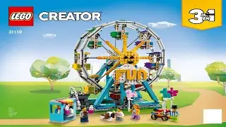 LEGO instructions - Creator - 31119 - Ferris Wheel (Book 1)
