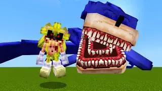 Shin Sonic vs Super Sonic.EXE! in Minecraft!