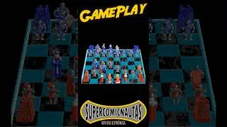 GamePlay Battle Chess PC MS-DOS (Supercomicnautas) #gameplay #battlechess #pcgame #msdos #dos #chess