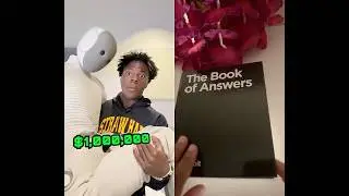 Ishowspeed gets book of answers manifestation reading and buys 1,000,000 robot #speed #ishowspeed