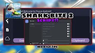 🔥New🔥[Roblox Shark Bite 2] Op Script - Shark Esp, No Clip, Auto Farm, & More (2023)